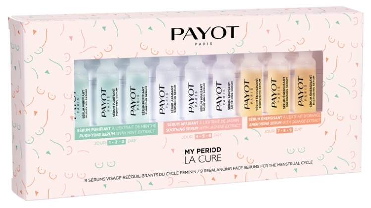 Payot Balancing face serum for the female cycle My Period (Rebalancing Face Serum) 9 x 1.5 ml 1.5ml Moterims