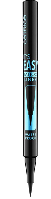 Catrice Waterproof Liquid Eyeliner It`s Easy (Tattoo Liner) 1.1 ml 10 Black akių kontūras