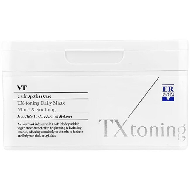 Vt cosmetics Brightening sheet mask Tx-Toning Daily Mask 30 pcs Dekoratyvinė kosmetika Moterims