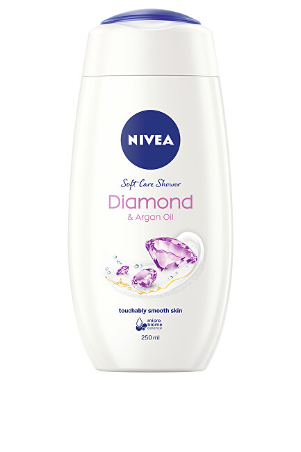 Nivea Diamond Touch shower gel with caring oil 500ml Moterims