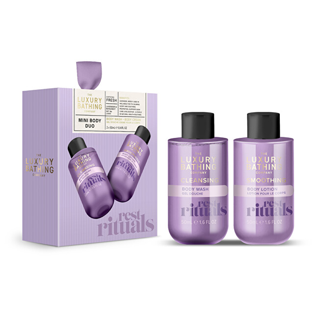 Grace Cole Lavender Body Care Mini Set ( Levandule ) - D&aacute;rkov&aacute; mini sada p&eacute;če o tělo Vonios ir du&scaron;o priemonė Moterims
