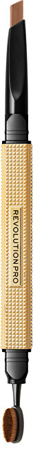 Revolution Pro Rockstar Soft Brown double-sided eyebrow pencil (Brow Style r) 0.25 g Moterims