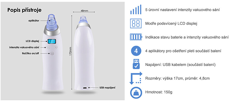 BeautyRelax Cosmetic device for skin abrasion Peelmax makiažo valiklis