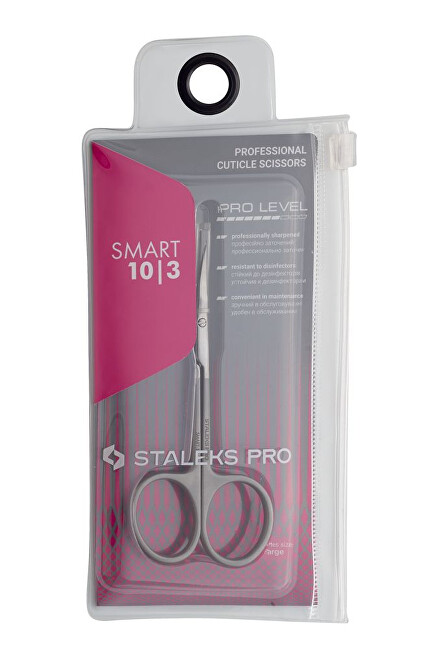 STALEKS Cuticle scissors Smart 10 Type 3 (Professional Cuticle Scissors) Manikiūro priemonė