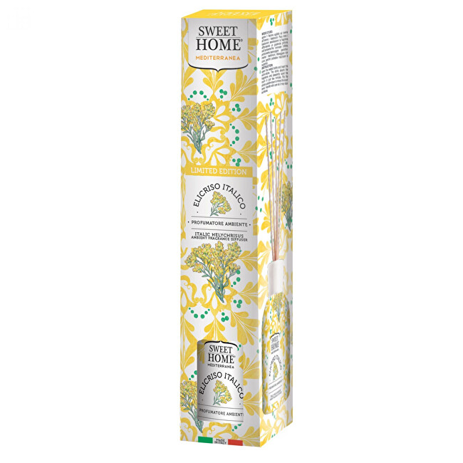 Sweet Home Collection Aroma diffuser Italic Helichrysum 100 ml 100ml Kvapas namams su lazdelėmis