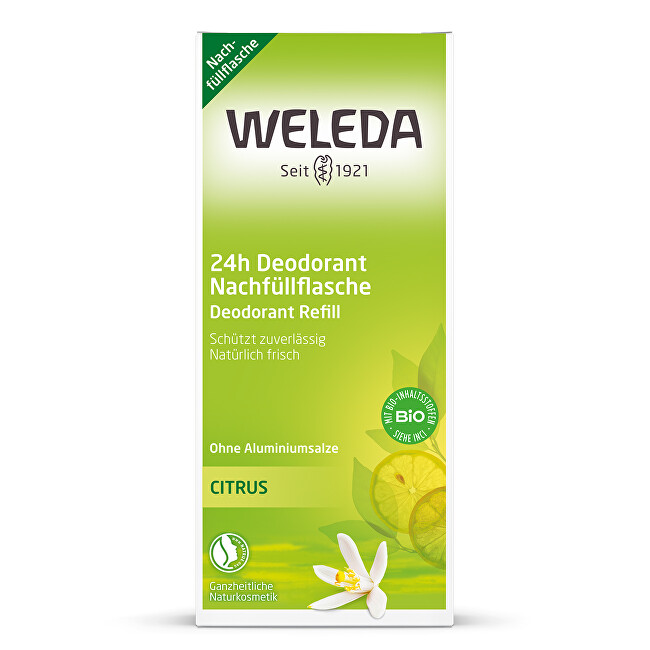 Weleda Citrus deodorant 24H 200ml dezodorantas