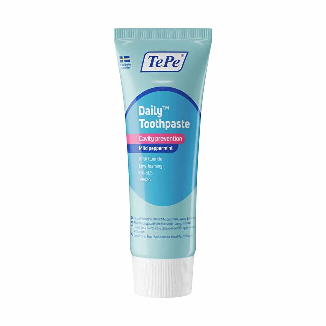 TePe Daily Toothpaste with fluoride 75 ml 75ml Unisex