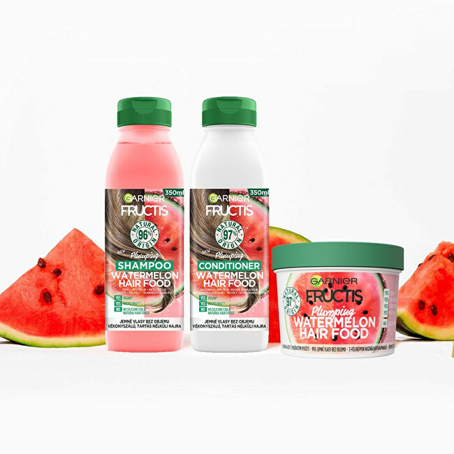Garnier Fructis Hair Food (Watermelon Plumping Shampoo) 350 ml 350ml &scaron;ampūnas