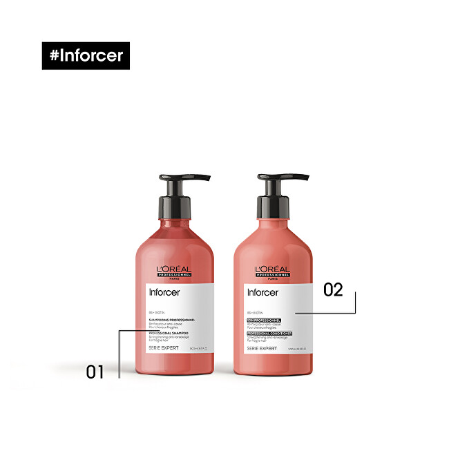 L&acute;Or&eacute;al Professionnel Expert Series Strengthening Conditioner for Fine Hair (B6 + Biotin Inforcer) 500ml plaukų balzamas