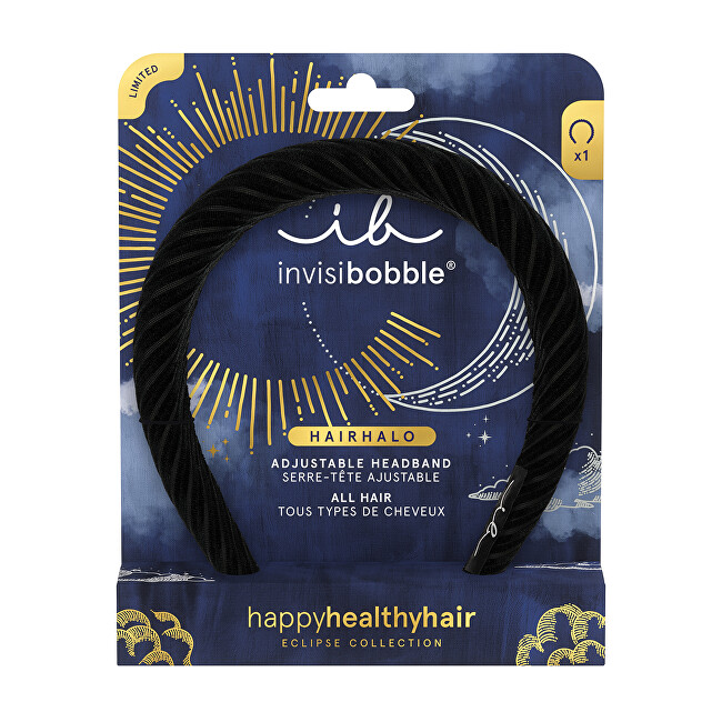 Invisibobble Hairhalo Eclipse Midnight Ring Headband 1 pc Moterims