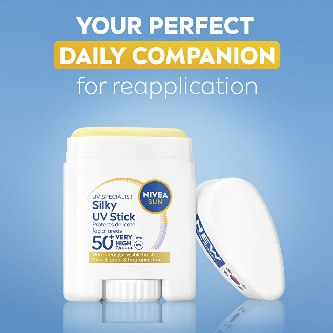 Nivea Protective face cream in a stick SPF 50+ Silky UV Stick 15 g Unisex