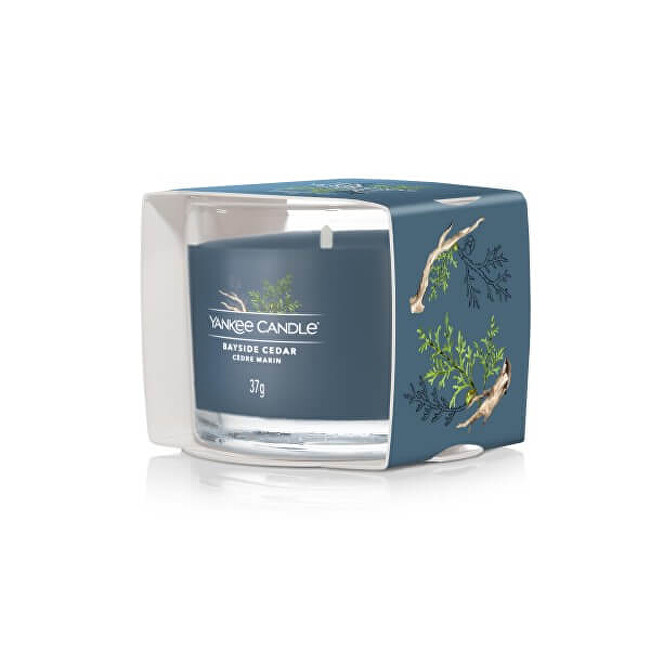 Yankee Candle Votive candle in glass Bayside Cedar 37 g Unisex