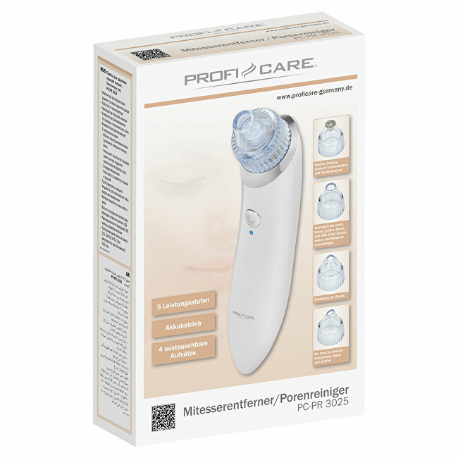 ProfiCare Black dot and pore remover PC-PR 3025 veido valymo prietaisas