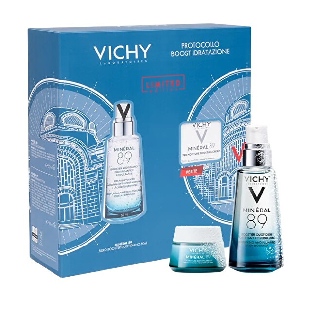 Vichy Mineral 89 Gift Set - D&aacute;rkov&aacute; sada Drėkinamasis veido kremas Moterims