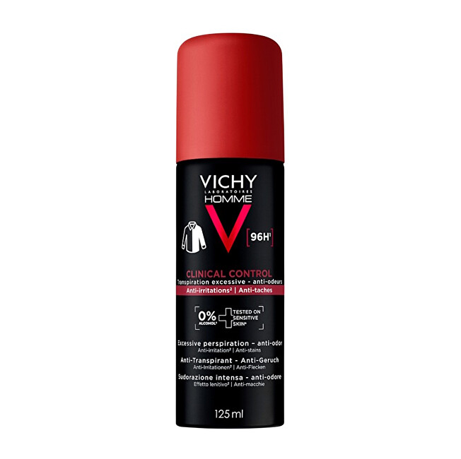 Vichy Antiperspirant Homme Clinical Control 96h Anti-Perspirant 125 ml 125ml dezodorantas