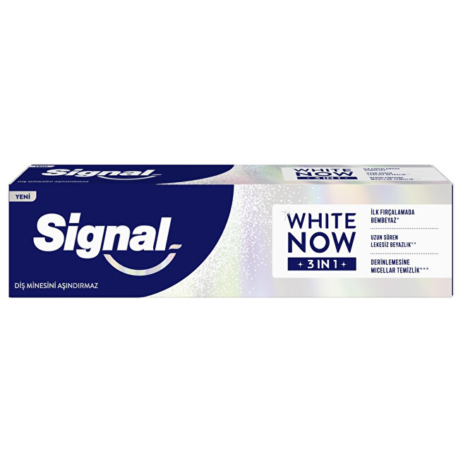 Signal Whitening toothpaste White Now 3in1 Original 75 ml 75ml dantų pasta