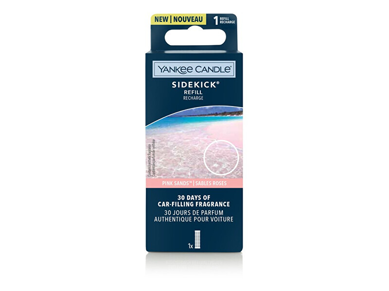 Yankee Candle Replacement refill for Sidekick Pink Sands car diffuser (Refill Recharge) 1 pc Unisex