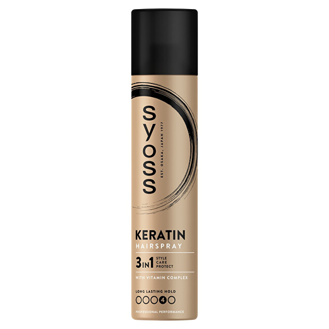 Syoss Keratin Hair Spray Plaukų lakas Moterims