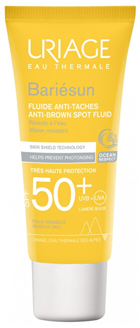 Uriage Ochrann&yacute; fluid proti pigmentov&yacute;m skvrn&aacute;m SPF 50+ Bariesun (Anti-Brown Spot Fluid) 40 ml 40ml Unisex