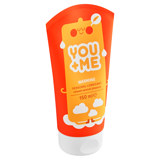 YOU+ME Warming Lubricating Gel 150 ml 150ml intymios higienos priežiūra