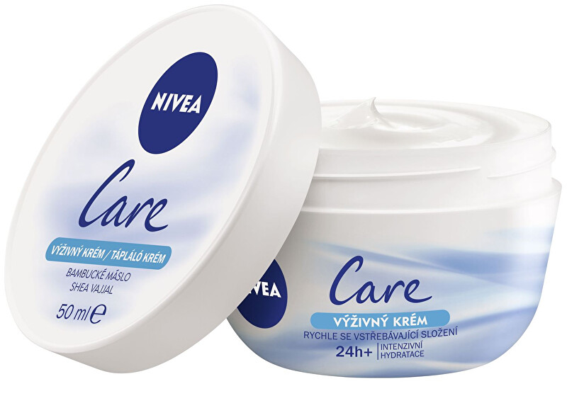 Nivea Nourishing Cream for the Skin and Body Care (Intensive Nourishment) 200ml kojų priežiūros priemonė