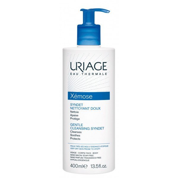Uriage Xemose Gentle Cleansing Syndet Gel for Dry to Atopic Skin 500ml Unisex