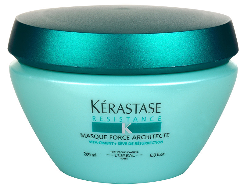 K&eacute;rastase Mask for very brittle and damaged hair Masque Force Architecte (Reconstructing Masque) 200 ml 200ml atstatomoji plaukų priežiūros priemonė
