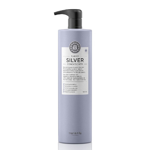 Maria Nila Hydrating Conditioner Neutralizing Yellow Hair Tones Sheer Silver (Conditioner) 100ml plaukų balzamas