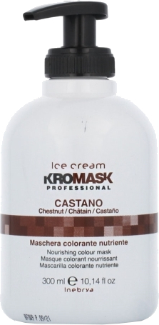Inebrya Toning hair mask KroMask Chestnut (Nourishing Color Mask) 300 ml 300ml Moterims