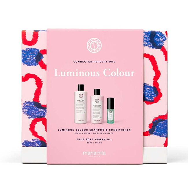 Maria Nila Luminous Color hair care gift set Moterims