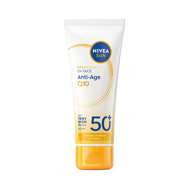 Nivea Protective face cream SPF 50+ Anti-Age Q10 UV Face Cream 40 ml 40ml Moterims