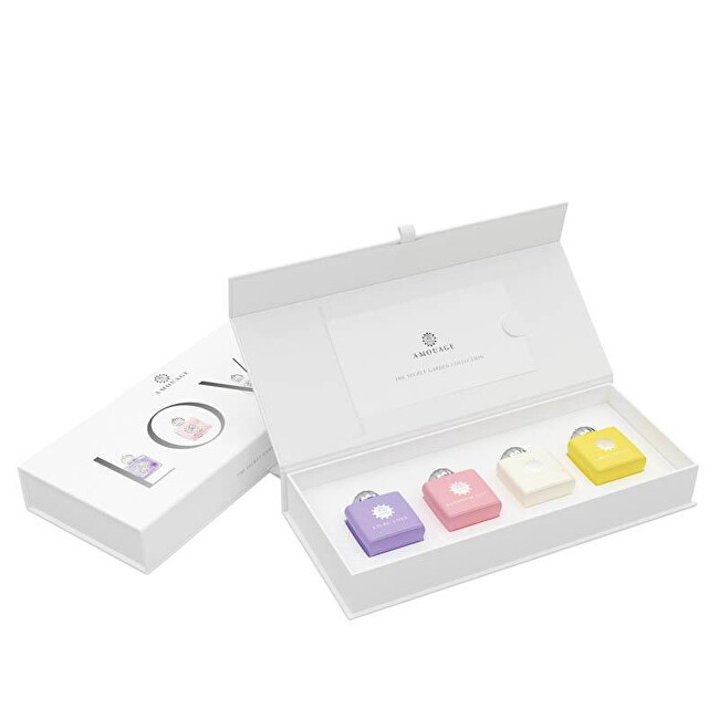 Amouage Amouage Love mini sada - EDP ​​4 x 7.5 ml 7.5ml NI&Scaron;INIAI kvepalų mėginukas Moterims