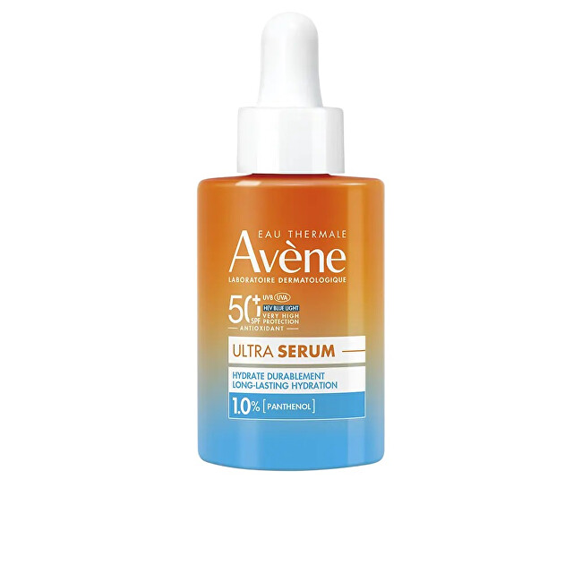 Av&egrave;ne Moisturizing serum SPF 50 Long-lasting Hydration Ultra Serum Apsauginė priemonė nuo saulės Moterims