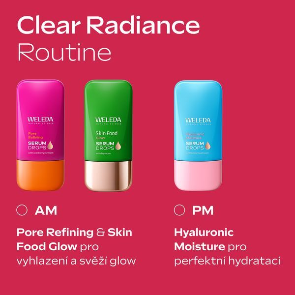 Weleda Pore Refining Serum (Serum Drops) 30 ml 30ml vietinės priežiūros priemonė