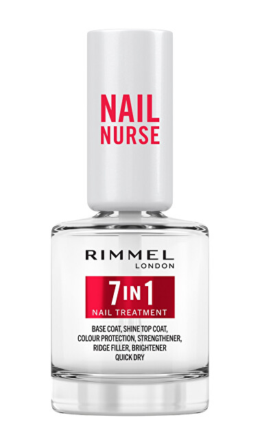 Rimmel Comprehensive nail care 7 in 1 Nail Nurse (7 in 1 Nail Treatment) 12 ml 12ml Moterims