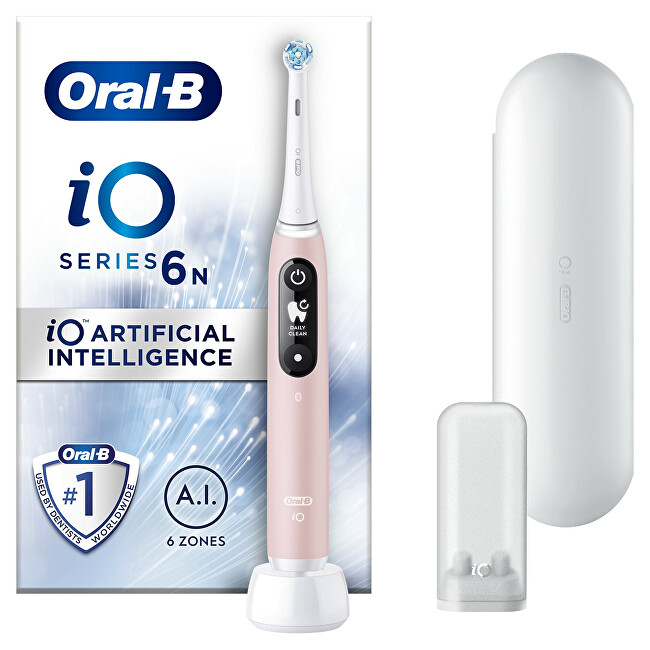 Oral B Electric toothbrush Series iO 6 Pink Moterims