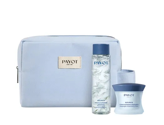 Payot Set Payot: Source Adaptogen, Hydrating 48H, Cream, For Face, 50 ml + Source, Moisturizing, Essence Lotion, For Face, Kūnui Moterims