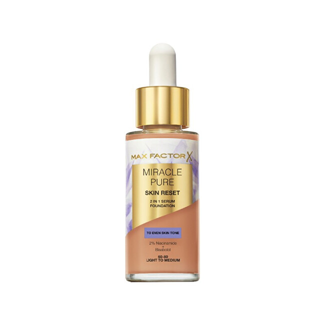 Max Factor Make-up and serum 2 in 1 Miracle Pure Serum Foundation 30 ml 10-30 Fair Moterims