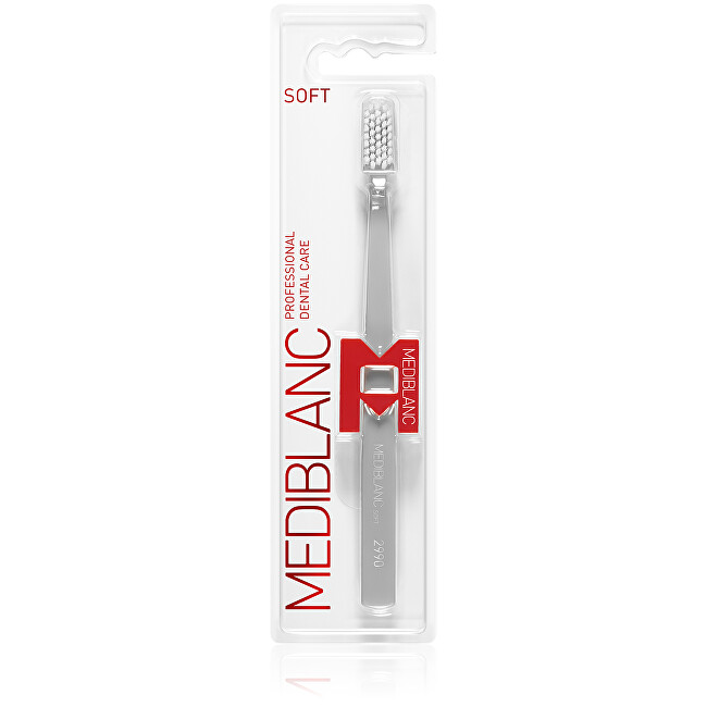 MEDIBLANC Toothbrush Soft Gray 1 pc. Unisex