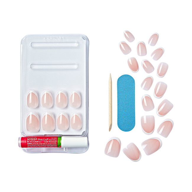 Kiss Classy Nails Gel Nails (Exclusive Only) 28 pcs priemonė nagams