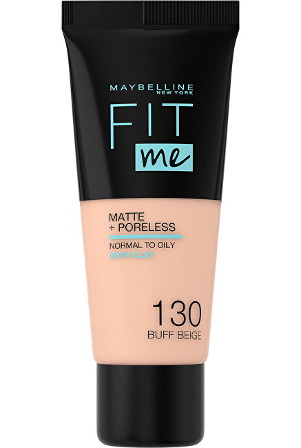 Maybelline Unifying makeup with Fit Me! (Matte & Poreless Make-Up) 30 ml 100 Warm Ivory 30ml makiažo pagrindas