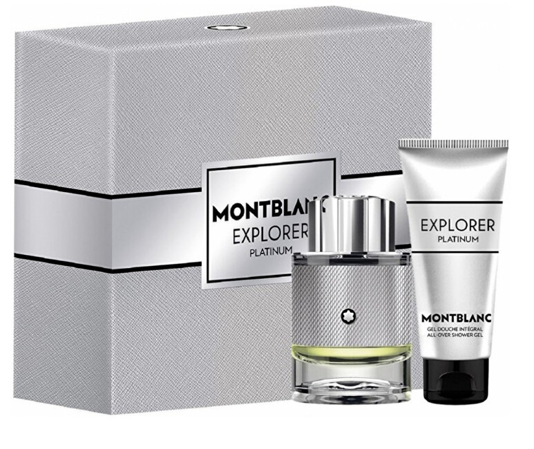 Montblanc Explorer Platinum - EDP 60 ml + sprchov&yacute; gel 100 ml 60ml Explorer Platinum - EDP 60 ml + sprchov&yacute; gel 100 ml Vyrams Rinkinys