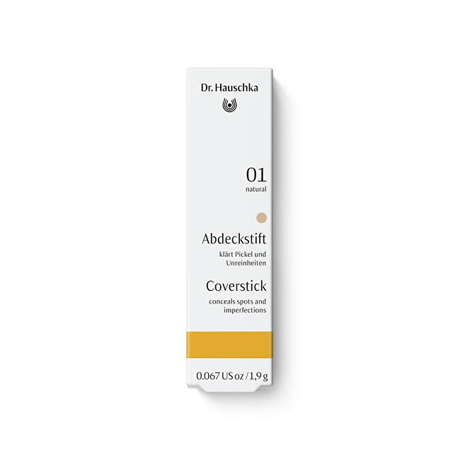 Dr. Hauschka Corrector for skin imperfections ( Pure Care Cover Stick) 1.9 g 01 Natural korektorius