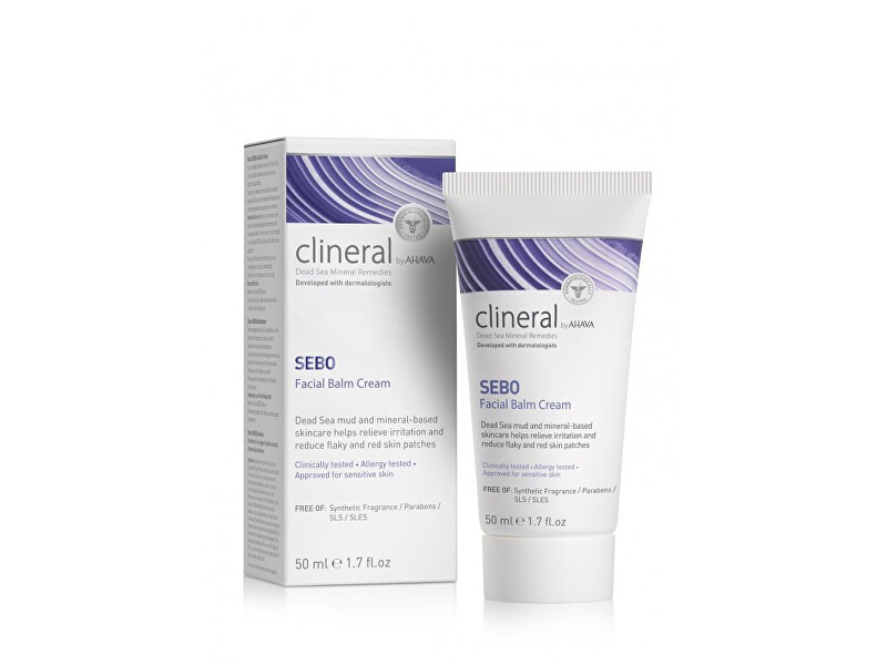 AHAVA Clineral SEBO Intensive Face Cream (Facial Balm Cream) 50 ml 50ml Moterims