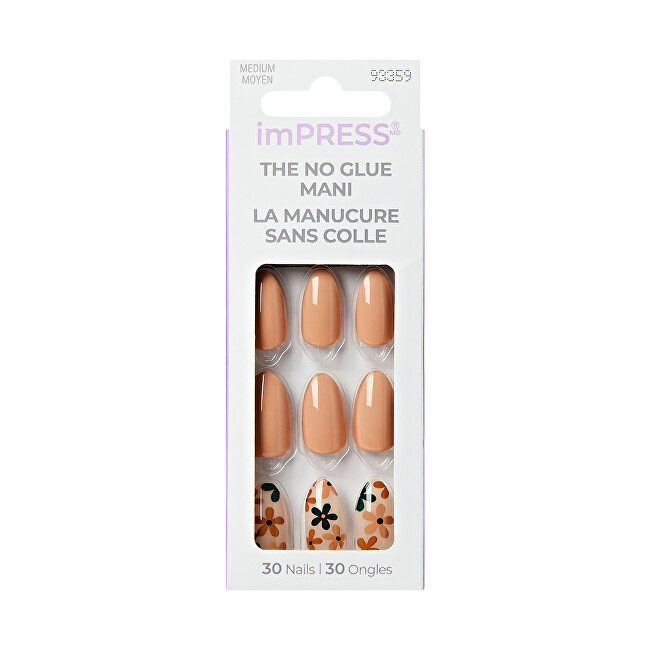 Kiss Self-adhesive nails imPRESS Nails - As It Was 30 pcs priemonė nagams