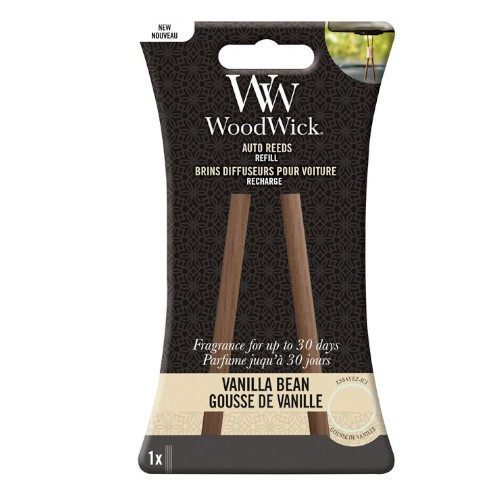 WoodWick Vanilla Bean (Auto Reeds Refill) Kvepalai Unisex