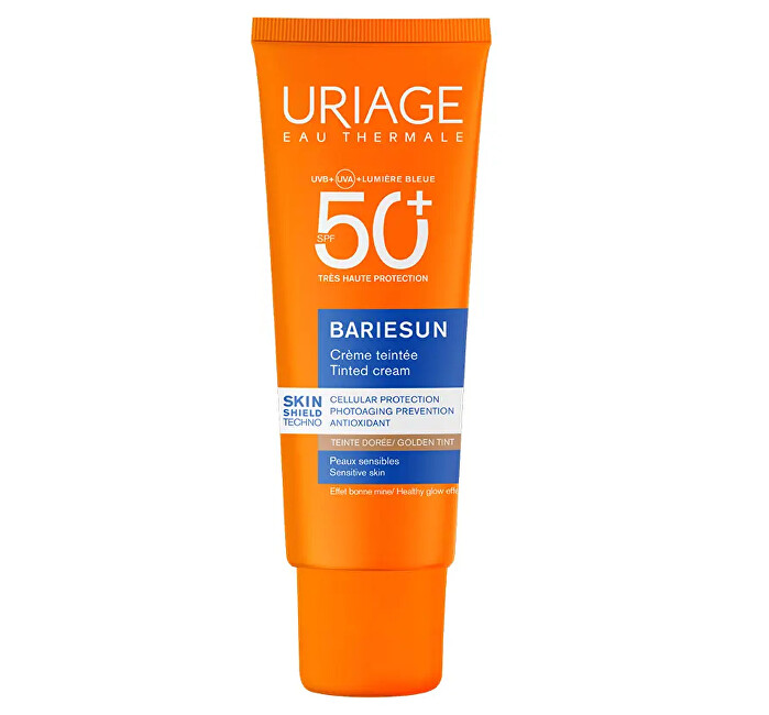 Uriage Tinted protective cream SPF 50+ Bariesun Gold Tinted Cream 50 ml 50ml Moterims