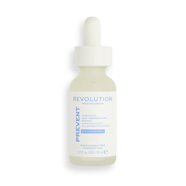 Revolution Skincare Skin Serum 1% Salicylic Acid + Marshmallow Extract (Gentle Blemish Serum) 30 ml 30ml Moterims