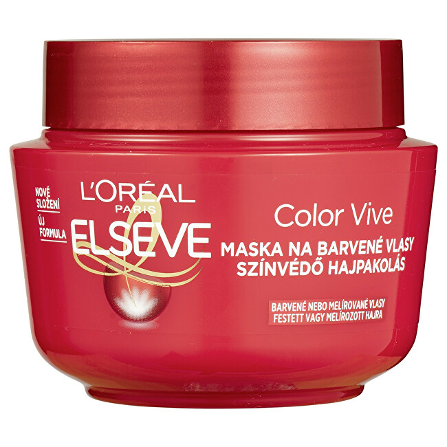 L&acute;Or&eacute;al Paris Mask for colored hair ELSEV Color Vive (Mask With Protecting Serum) 300 ml 300ml Moterims