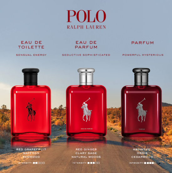 Ralph Lauren Polo Red 125ml Kvepalai Vyrams EDP